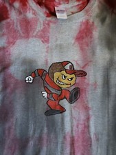 ohio state buckeyes Hand Painted Brutus Shirt Size Large