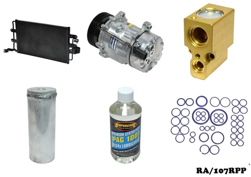 A/C Compresseur Kit pour Volkswagen Beetle 1.8L 1.9L 2.0L 1998-2006 Ra / 107rpp - Photo 1/11