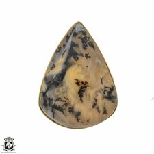 Size 8.5 - Size 10 Adjustable Montana Agate 24K Gold Plated Ring GPR91