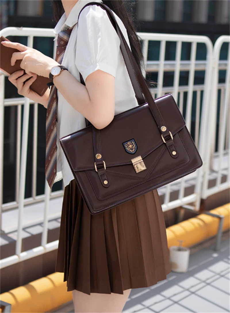 Japanese JK Uniform Shoulder Bag Messenger Bag Student School Backpack Gift NEW