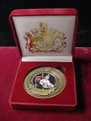 Official King Charles III Coronation Medal Challenge coin  May-6-2023