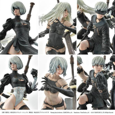 NieR:Automata 1/4スタチュー DX ver. SQUARE ENIX NieR: Automata Masterline 1/4 Statue figure Diorama