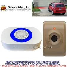 DAKOTA ALERT DCMA-4K PLUS WIRELESS ALARM + RELAYS + 12V OUTPUT - 1 SENSOR