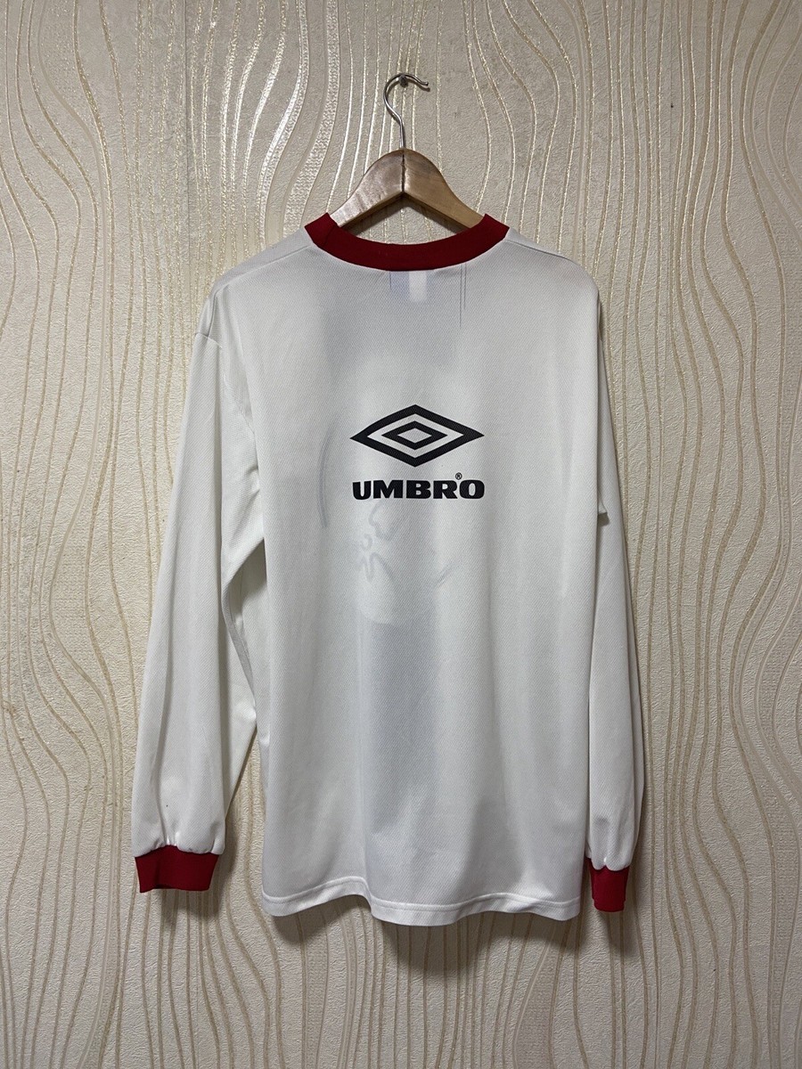97/98アヤックス ユニホーム Ajax Amsterdam Away 1997/1998 Umbro Shirt Jersey XL Football