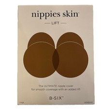 Nipple Covers Women Lift Adhesive Nippies Skin 2pc Sz 2 D Cups L/XL Coco