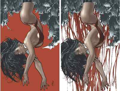 VAMPIRELLA/DRACULA: RAGE #6 (LOBOS EXCLUSIVE VARIANT A & B SET) ~ Dynamite