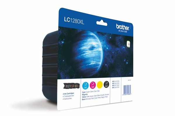 Brother LC-1280XL Multipack Bk/C/M/Y-image