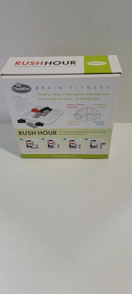 Rush Hour Brain FitnessCross Train Brn sliding block Logic - Complete  - Image 4 of 4