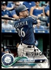 2018 Topps - Danny Valencia #414 mariners All Star Game Stamp SP