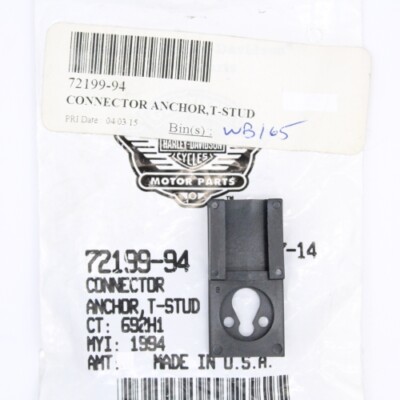 Harley-Davidson T-Stud Anchor Connector Part Number - 72199-94