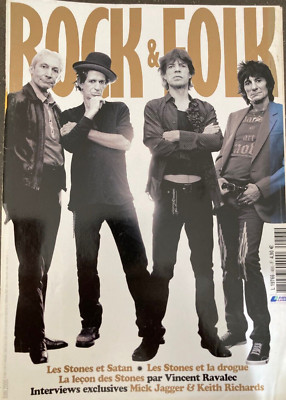 Rock & Folk Nr. 466, Rolling Stones, Interviews mit Mick Jagger und Keith Richards
