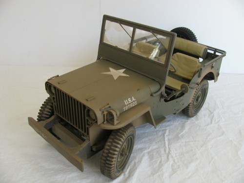 Army Jeep w/ 30 Cal. Machine Gun Parts 