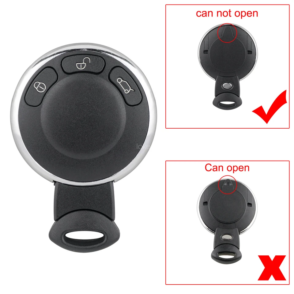 2 para 2007 2008 2009 2010 2011 2012 2013 2014 BMW Mini Cooper llavero estuche carcasa Foto 2 de 4