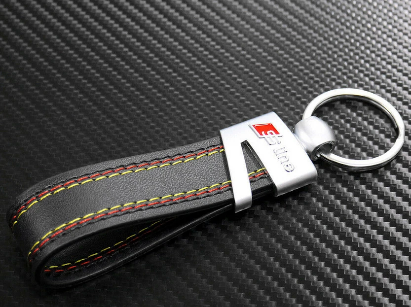 Audi Sport Keyring Black Key Fob Genuine OEM Accessory Gift, 51 OFF