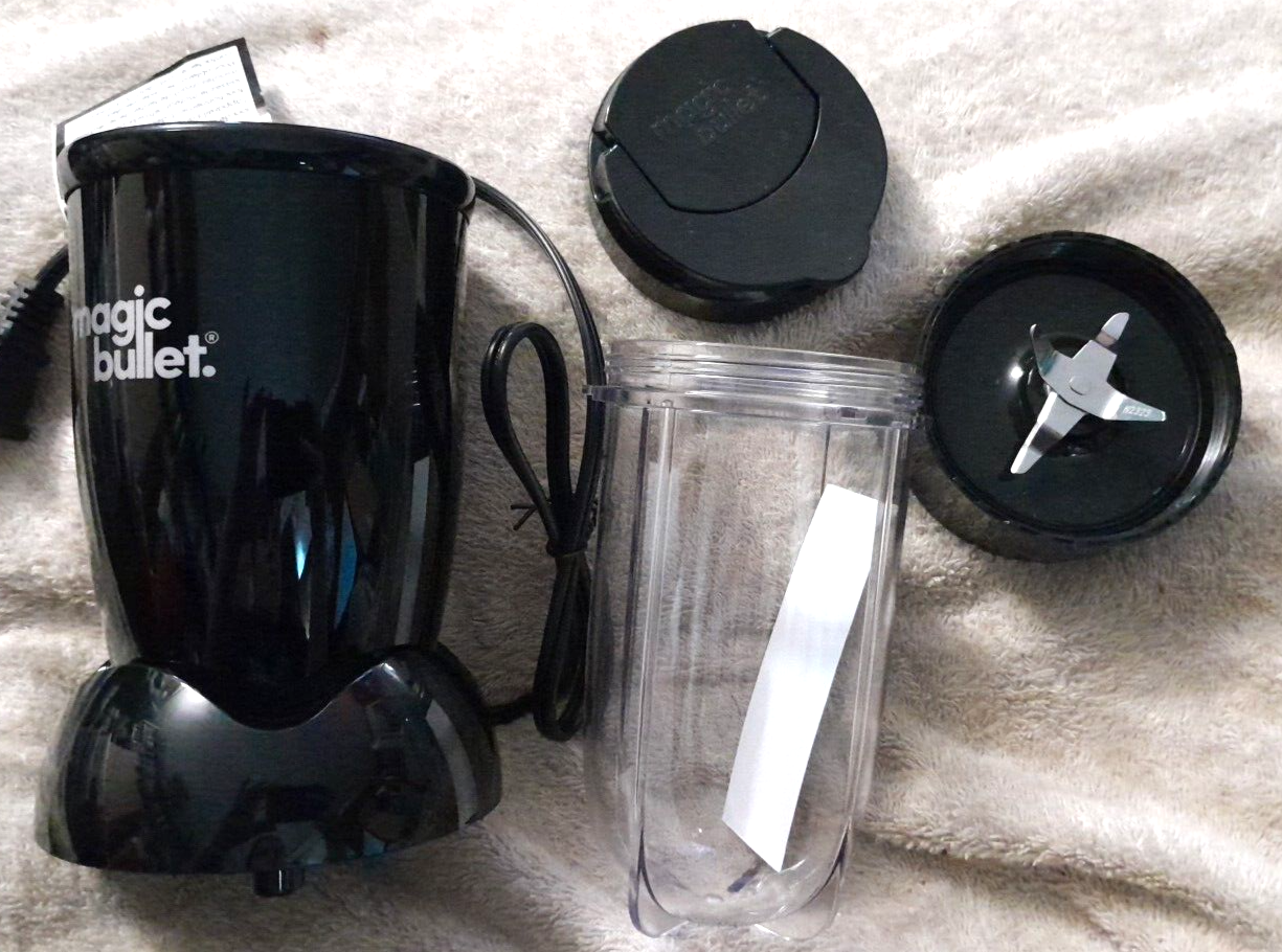 Magic Bullet  Kitchen Compact Blender Bundle Black