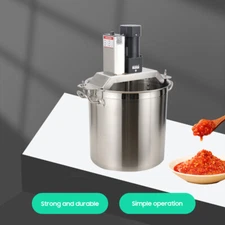 40L Auto Food Mixer Hot Pot Seasoning Bottom Soup Sauce Stir Frying Machine