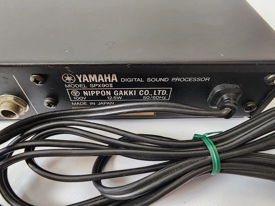 YAMAHA SPX90Ⅱ Rack Mount Reverb Effects Processor tested working - Image 4 of 4