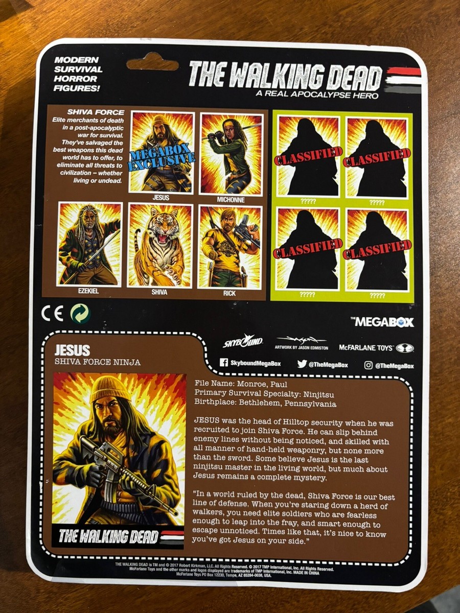 ✨The Walking Dead Shiva Force JESUS Vintage G.I Joe Style