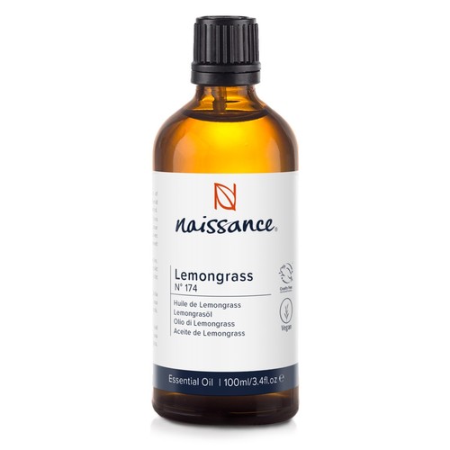 Naissance Lemongrass (Flexuosus) Essential Oil (No. 174) - 10ml-200ml - Massage - Picture 15 of 17