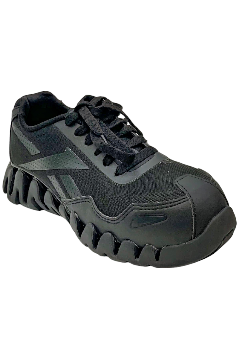Reebok Women's Rb319 Zig Pulse Work Construction Sneaker Black | eBay