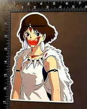 Princess Mononoke Bloody San Vinyl decal stic...