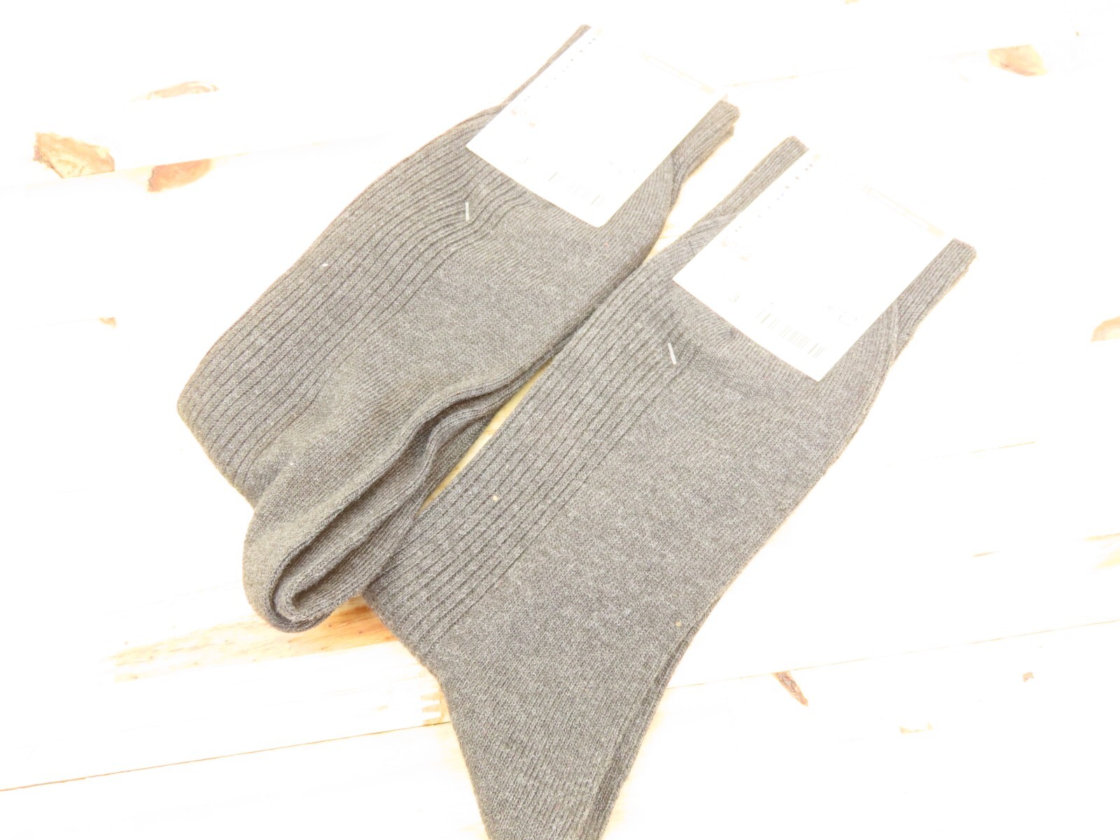 Basic Grey Dress Sock Daiso Japan Size 25-27CM