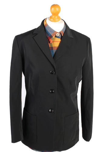 Escada Damen Blazer Jacke Designer Luxus Frauen Vintage Schwarz Gr.M -C1398 - Bild 1 von 4