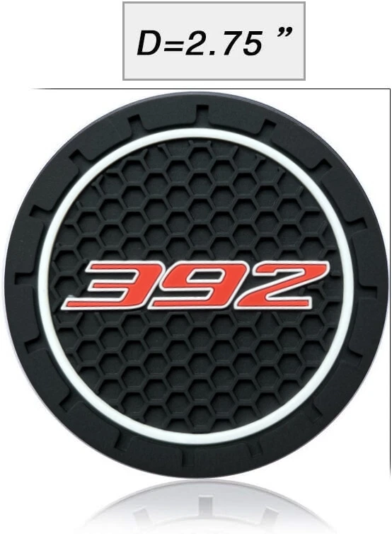 Porta-copo de carro 2 peças montanha-russa compatível com carregador Challenger Durango 300C 392  - Imagem 2 de 4