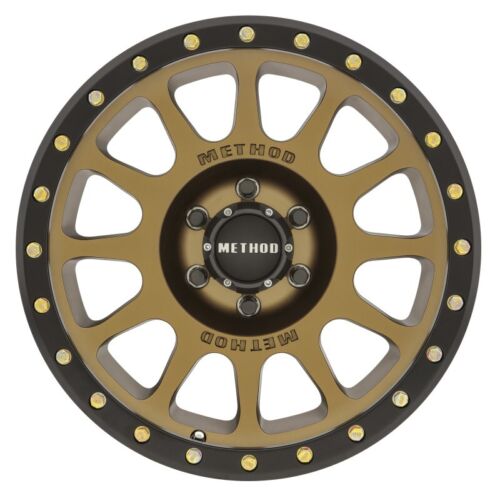 Method MR305 NV 18x9 0mm Offset 6x139.7, 108mm Bronze/Black Street Loc Wheel - Picture 2 of 2