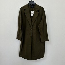 Lafayette 148 Oversized Trench Coat Size Large