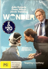Wonder Brand New Sealed DVD Julia Roberts Owen Wilson Region 4