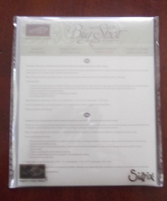 Nip Stampin Up Sizzix Big Shot Framelits Bitty Banners 129267 Ebay