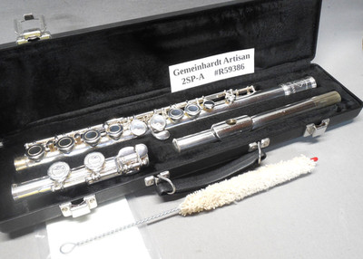 Gemeinhardt Artisan 2SP-A Silver Plated Flute  w/  Case- Polished - Guaranteed!