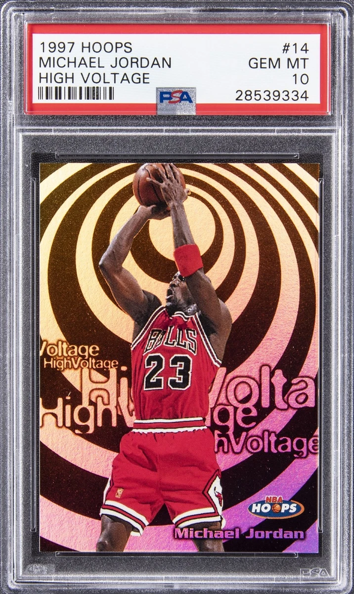 Michael Jordan Basketball Grade 10 Insert Sports Trading Cards