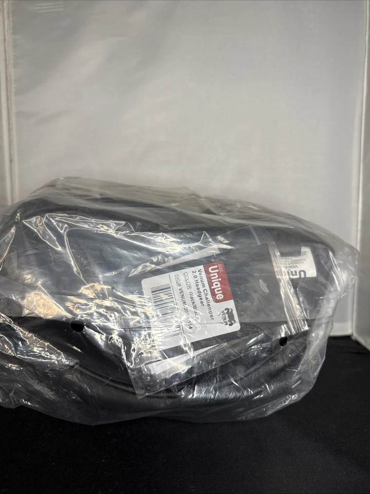 Casco de entrenamiento Venum Challenger 2.0 Skintex de cuero MMA - negro Foto 2 de 2