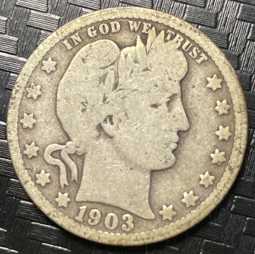1903O Barber Quarter