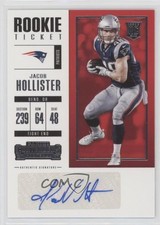 2017 Contenders Rookie Ticket/Rookie Ticket Variation Jacob Hollister Auto 5o1