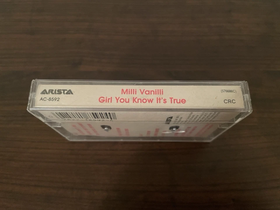 Milli Vanilli Girl You Know It's True Cassette Tape, Arista Records, 1989 - Image 3 of 4