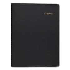 AT-A-GLANCE 7026005 Jan 2026-Mar 2027 Monthly Planner - Black Cover New