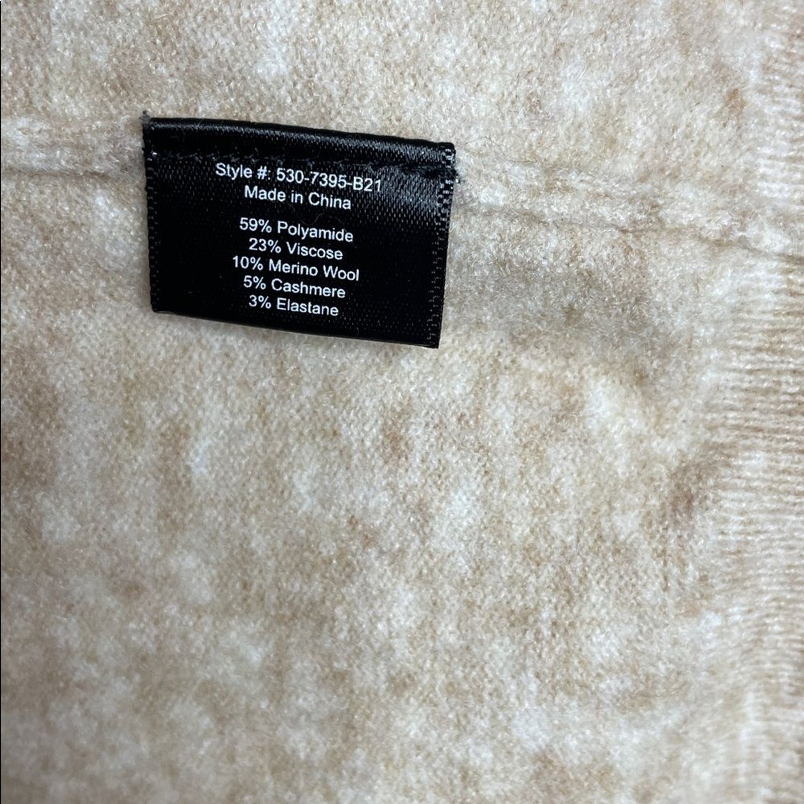 Jenni Kayne Women’s Oversized Creckneck Tunic Sweater Size Medium Wool Blend