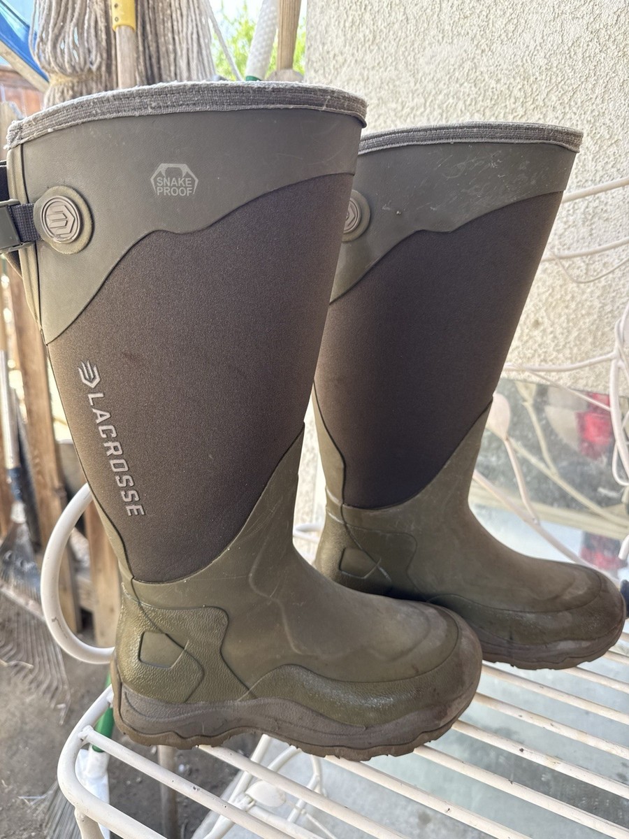 LACROSSE ALPHA AGILITY SNAKE Men's BROWN/GREEN HUNT BOOTS