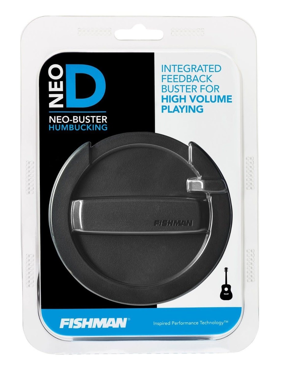 Fishman Neo-Buster Humbucking Acoustic Guitar Soundhole Pickup