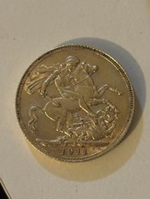 1911 George V Full sovereign - 22ct Gold