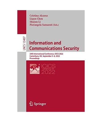 Information and Communications Security: 24th International Conference, ICICS 20