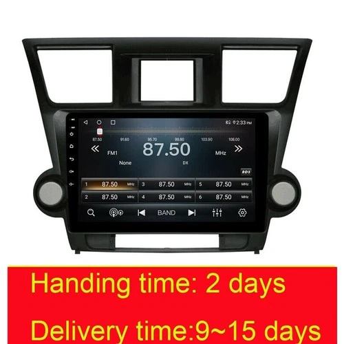 10.1" Android 15 Car Radio GPS for Toyota Toyota Highlander 2007-2013 Carplay