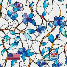 SOMWISE Frosted Window Film One Way Privacy Glass Frosting Film - 80 Characters