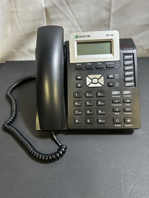 Zultys ZIP 33i (3-Line) PoE VoIP Display Speakerphone (50+ Available)