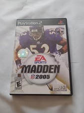 Madden NFL 2005 (Sony PlayStation 2) Complete Tested And Works With Manual