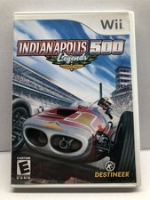 Indianapolis 500 Legends - Nintendo Wii - Racing Game - Complete w/ Manual