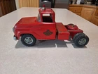 1958 Tonka Firetruck Semi-Cab: Cab only: Vintage 1958 Tonka: Missing Siren
